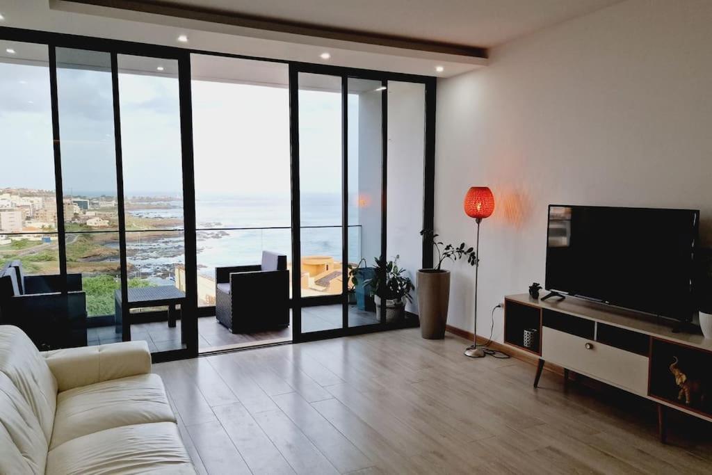 Ferienwohnung Apartamento Encantador Com Piscina E Vista Mar Praia Exterior foto